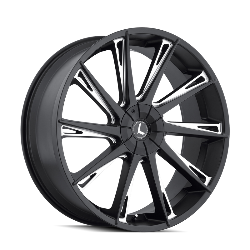 KRAZE KR144 BLACK/MILLED