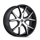 KRAZE KR146 BLACK/MACHINED