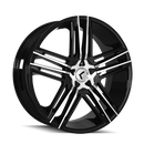 KRAZE KR157 BLACK/MACHINED