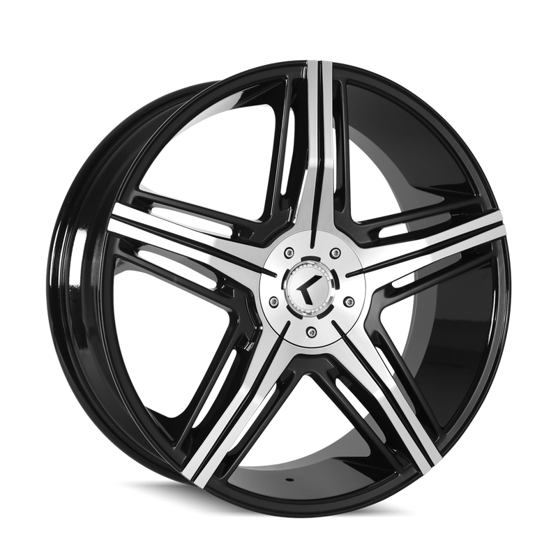 KRAZE KR158 BLACK/MACHINED