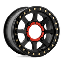 KMC Powersports KS234 ADDICT 2 BEADLOCK N2 SATIN BLACK