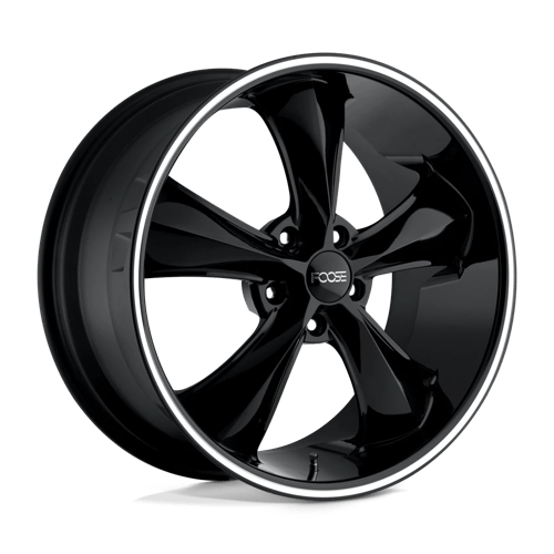 Foose 1PC F104 LEGEND ST GLOSS BLACK MILLED