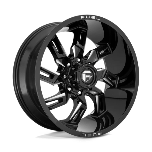 Fuel 1PC D747 LOCKDOWN N2 GLOSS BLACK MILLED