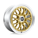 Rotiform 1PC R156 LSR SO MATTE GOLD MACHINED