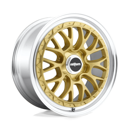 Rotiform 1PC R156 LSR N2 MATTE GOLD MACHINED