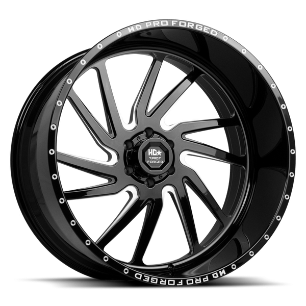LUXXX HD FORGED LHD PRO 1 HORNET Gloss Black Milled
