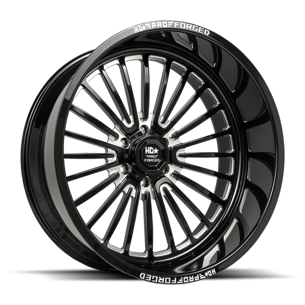 LUXXX HD FORGED LHD PRO 6 WARHOG Gloss Black Milled