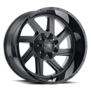 LUXXX HD LHD14 Gloss Black Lip Matte Black Face