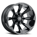 LUXXX HD LHD16 Gloss Black Milled