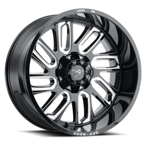 LUXXX HD LHD18 Gloss Black Milled
