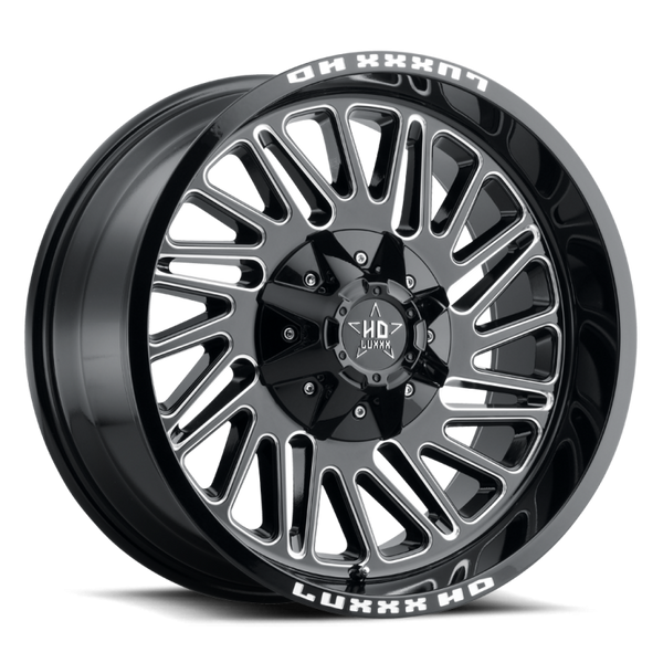 LUXXX HD LHD19 Gloss Black Milled