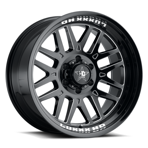 LUXXX HD LHD20 Gloss Black Milled