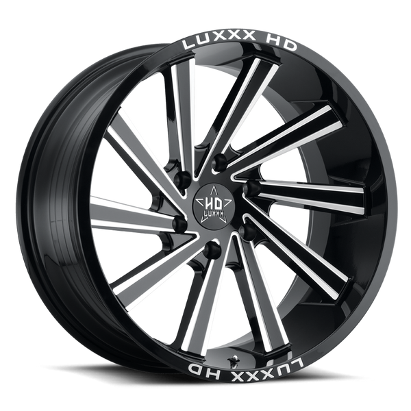LUXXX HD LHD22 Gloss Black Milled