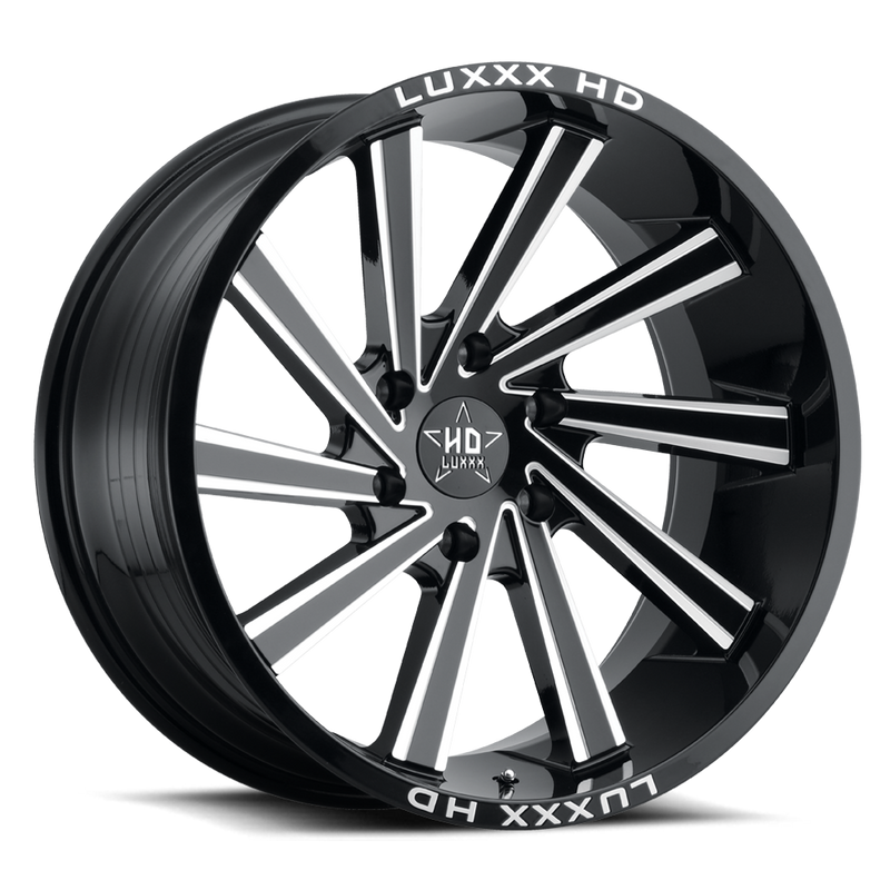 LUXXX HD LHD22 Gloss Black Milled