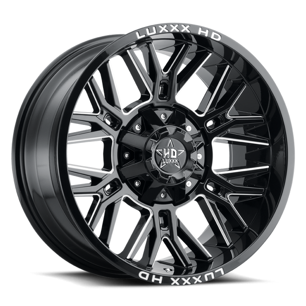 LUXXX HD LHD25 Gloss Black Milled