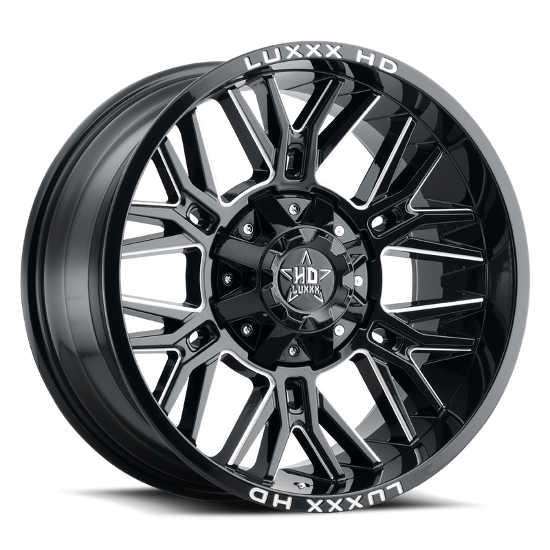 LUXXX HD LHD25 Gloss Black Milled