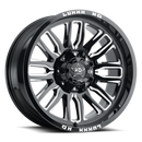 LUXXX HD LHD26 Gloss Black Milled