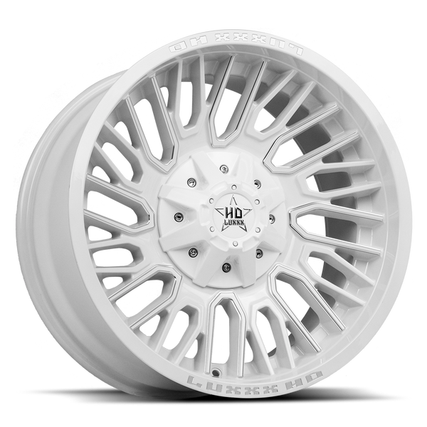 LUXXX HD LHD28 Gloss White Milled