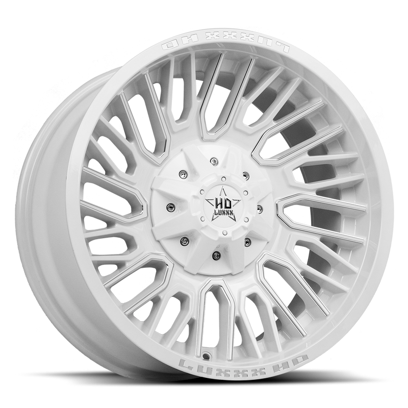 LUXXX HD LHD28 Gloss White Milled