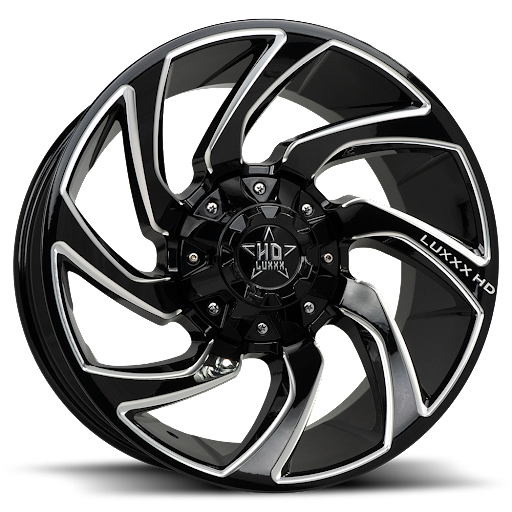 LUXXX HD LHD32 Gloss Black Milled