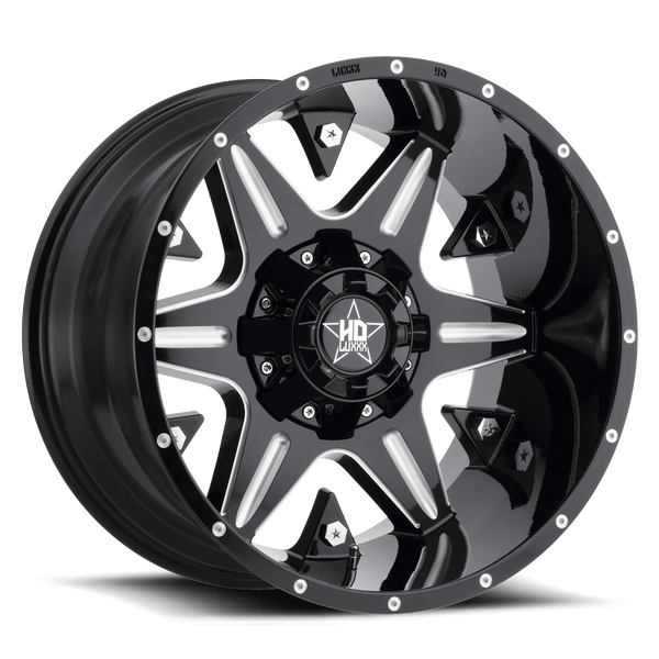 LUXXX HD LHD3 Gloss Black Milled