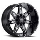 LUXXX HD LHD9 Gloss Black Milled