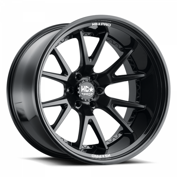 LUXXX HD LHD PRO 1 Gloss Black Lip Matte Black Face