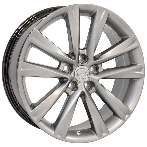 OE Wheels LX24 Hyper Wheel Hyper Silver Wheel