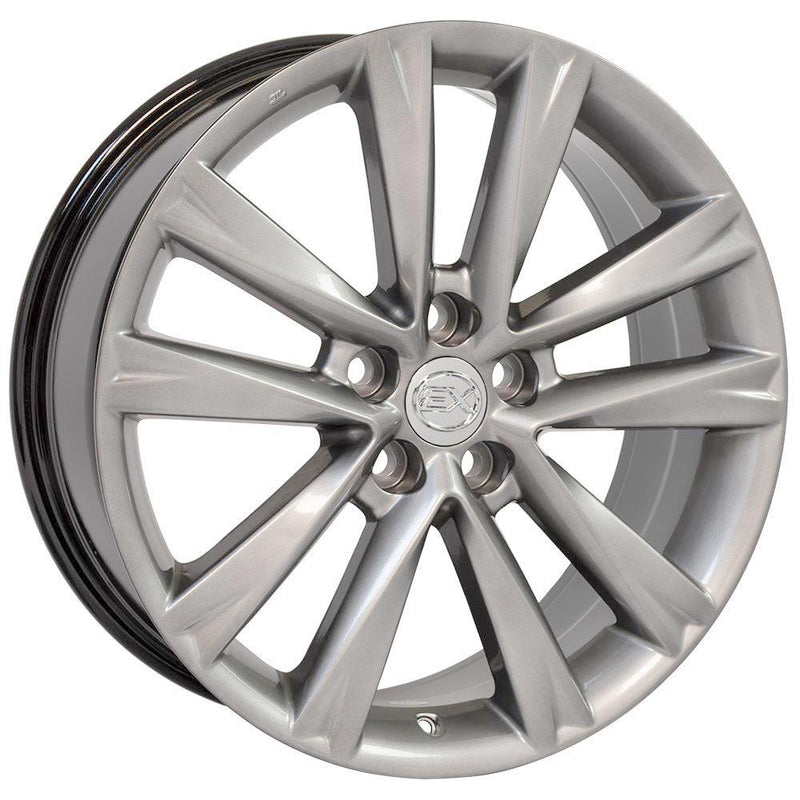 OE Wheels LX24 Hyper Wheel Hyper Silver Wheel
