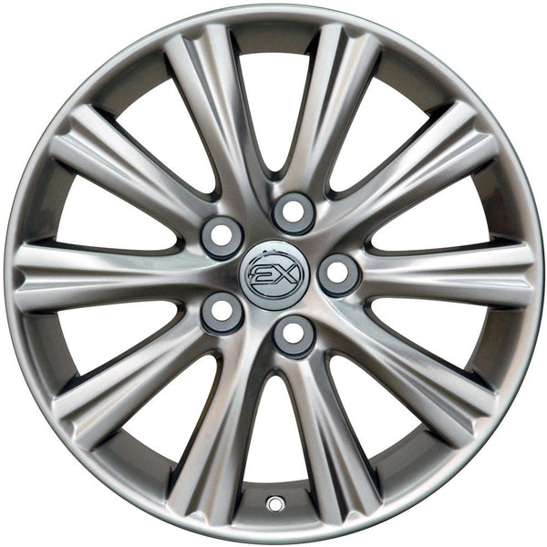 OE Wheels LX43 Hyper Wheel Hyper Silver Wheel