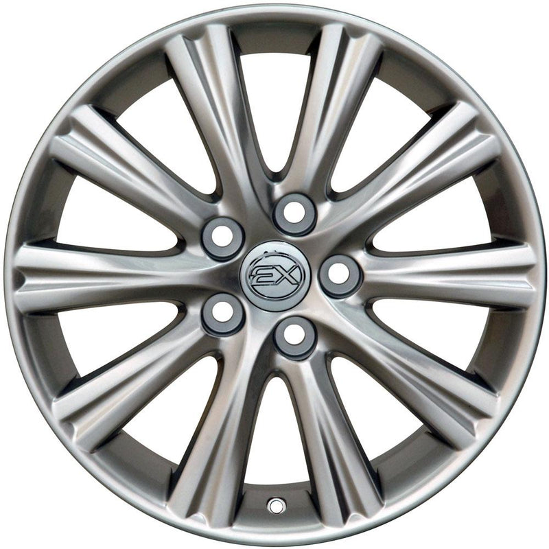 OE Wheels LX43 Hyper Wheel Hyper Silver Wheel