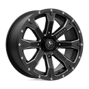 MSA Offroad Wheels M42 BOUNTY ST SATIN BLACK MILLED