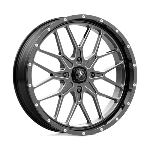 MSA Offroad Wheels M45 PORTAL ST GLOSS BLACK MILLED