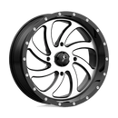 MSA Offroad Wheels M36 SWITCH N2 MACHINED GLOSS BLACK