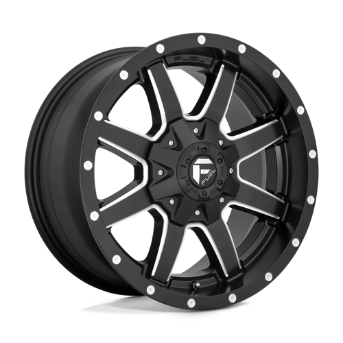 Fuel 1PC D538 MAVERICK N2 MATTE BLACK MILLED