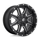Fuel 1PC D538 MAVERICK SO MATTE BLACK MILLED