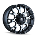 MAYHEM 8015 BLACK/MACHINED FACE