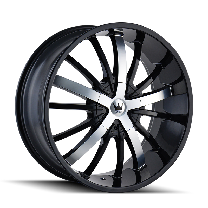 MAZZI 364 BLACK/MACHINED