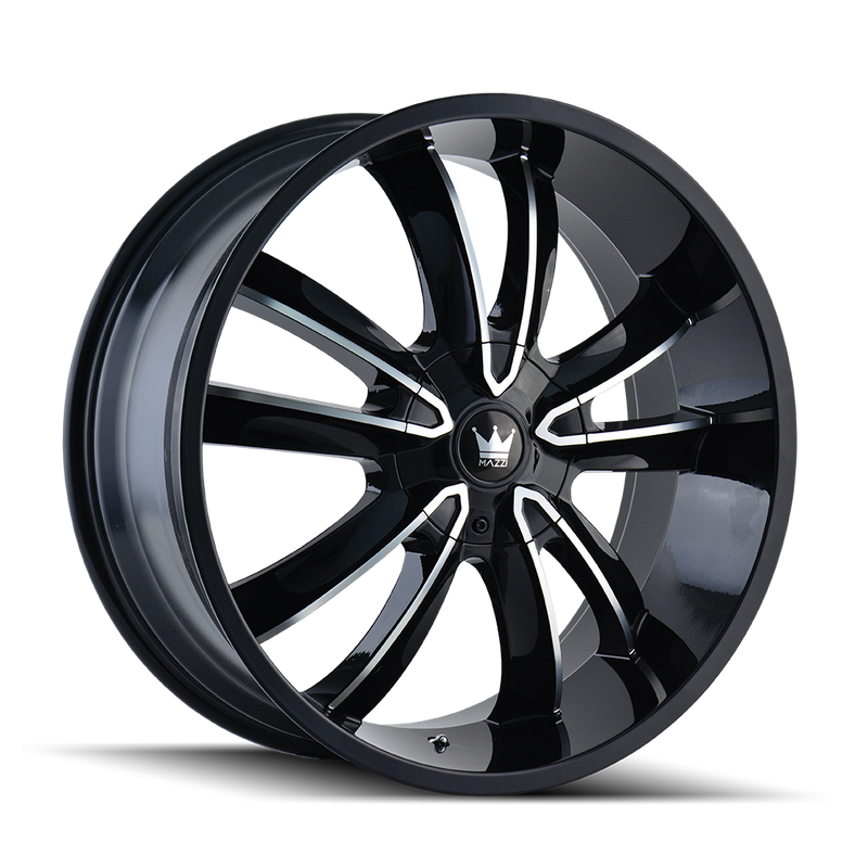 MAZZI 366 BLACK/MACHINED