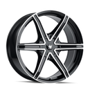 MAZZI BLACK/MACHINED