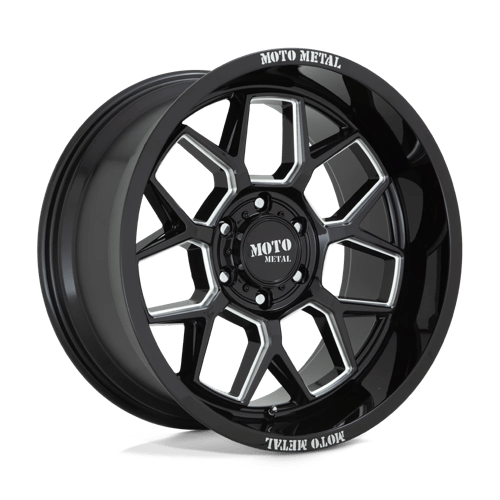 Moto Metal MO803 BANSHEE N2 GLOSS BLACK MILLED
