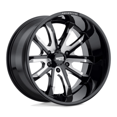 Moto Metal MO983 DAGGER N2 GLOSS BLACK MILLED