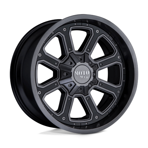 Moto Metal MO984 SHIFT N2 MATTE GRAY W/ G-BLK INSERTS