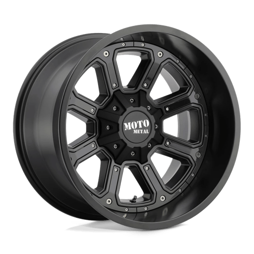 Moto Metal MO984 SHIFT N2 MATTE BLACK W/ G-BLK INSERTS