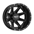 Moto Metal MO995 N2 SATIN BLACK MILLED - REAR