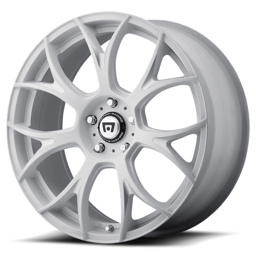 Motegi MR126 N2 MATTE WHITE W/ MILLED ACCENTS