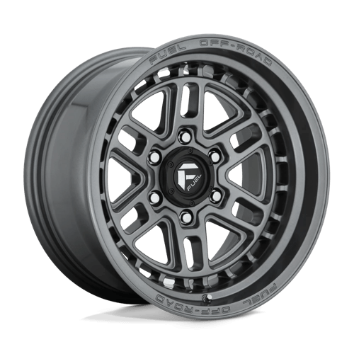 Fuel 1PC D668 NITRO BW MATTE GUN METAL