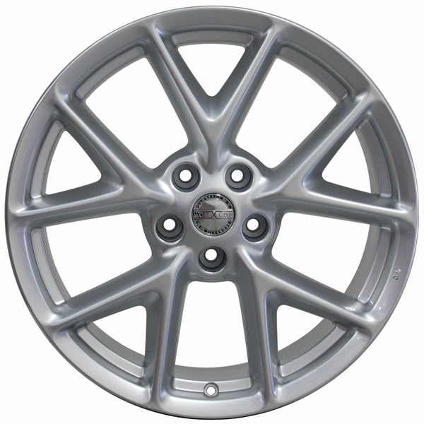 OE Wheels NS20 Hyper Wheel Hyper Silver Wheel