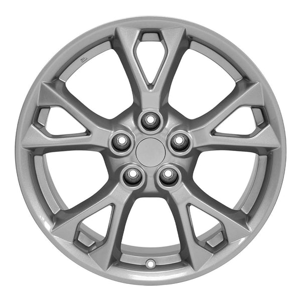 OE Wheels NS21 Silver Wheel Silver Wheel