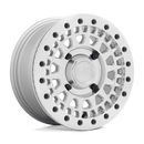 Black Rhino Powersports PARKER UTV BEADLOCK N2 SILVER W/ MIRROR CUT FACE